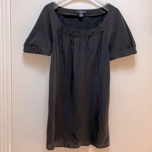 Gap short sleeve silk tunic blouse